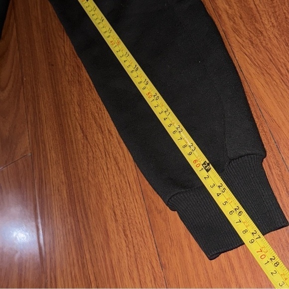 Gym king UK luxury exclusive the praco tracksuit set 2 piece black gold size 6-8 - Picture 12 of 14